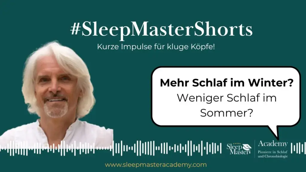 Mehr Schlaf im Winter - - Zum Youtube Video