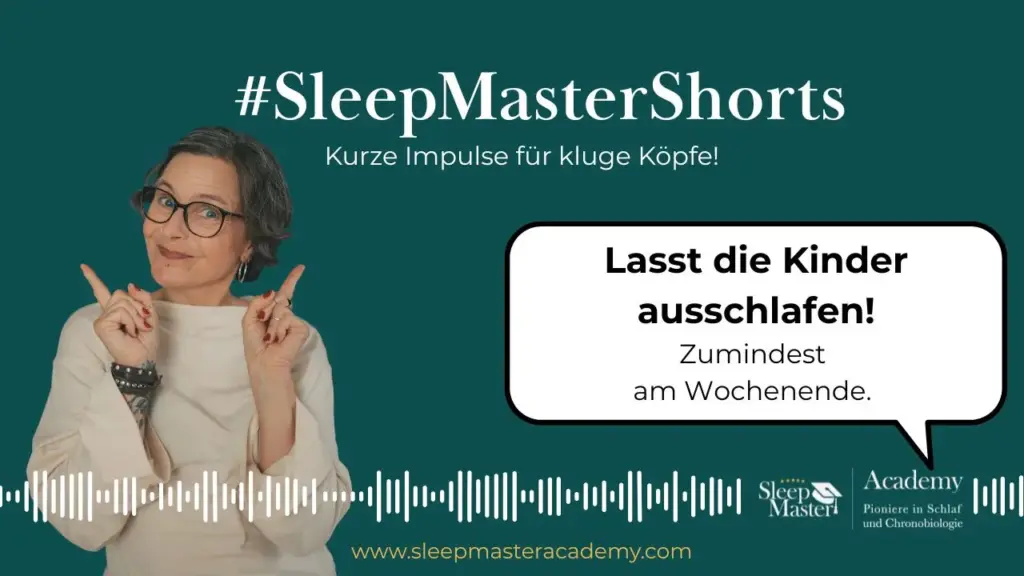 Ausschlafen am Wochenende - Zum Sleepmaster Short auf Youtube