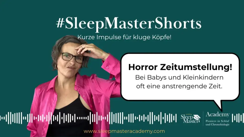 Zeitumstellung und seine Auswirkungen auf Kinder - Zum SleepMaster Short auf Youtube