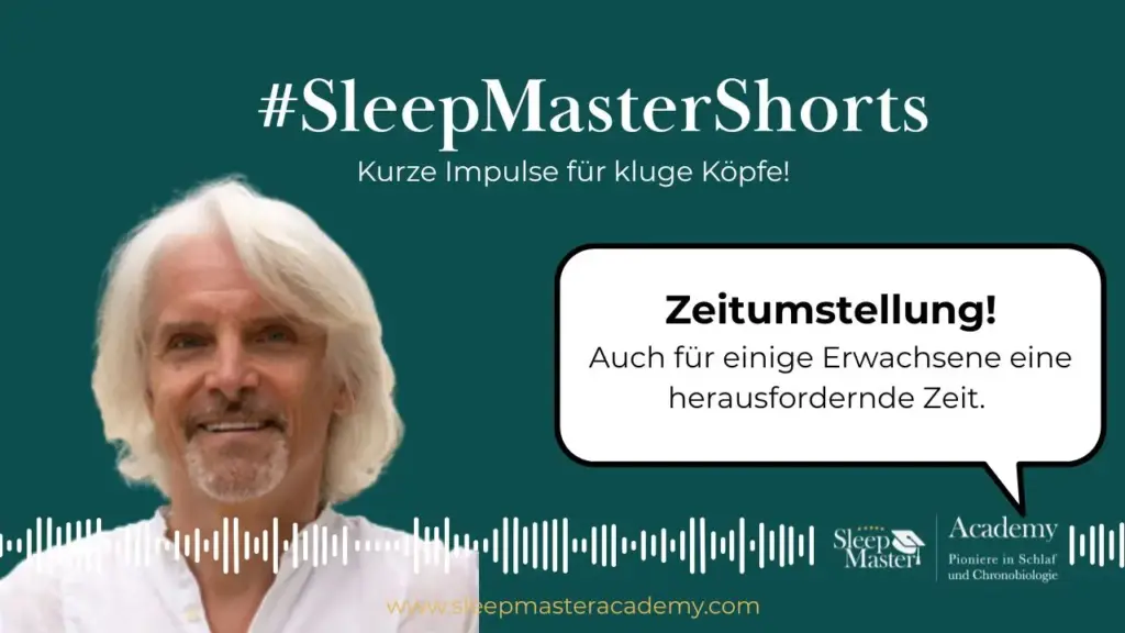 Social Jetlag und Zeitumstellung - Zum Sleepmaster Short Podcast